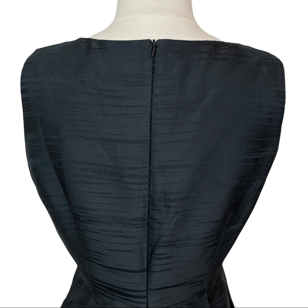 AG Phillips Silk Professional Women’s A-Line Black Short Dress - Size 10 Pockets - Picture 4 of 9